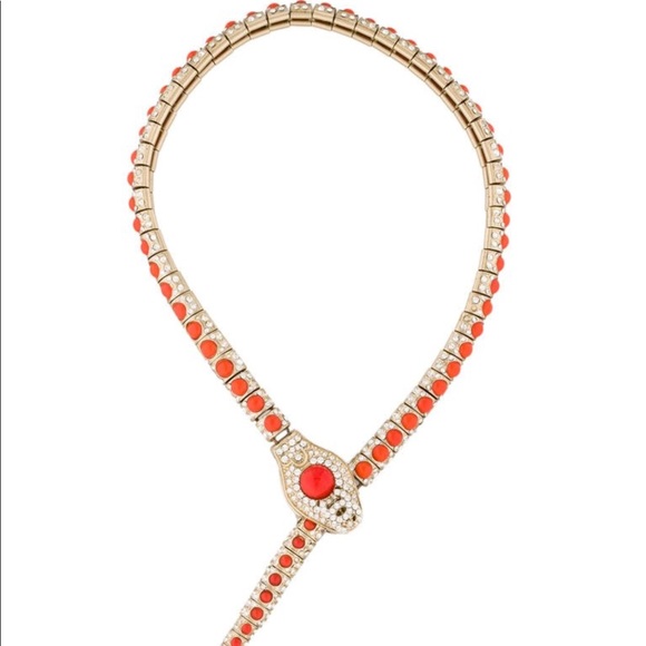 CHANEL Jewelry - Chanel snake necklace